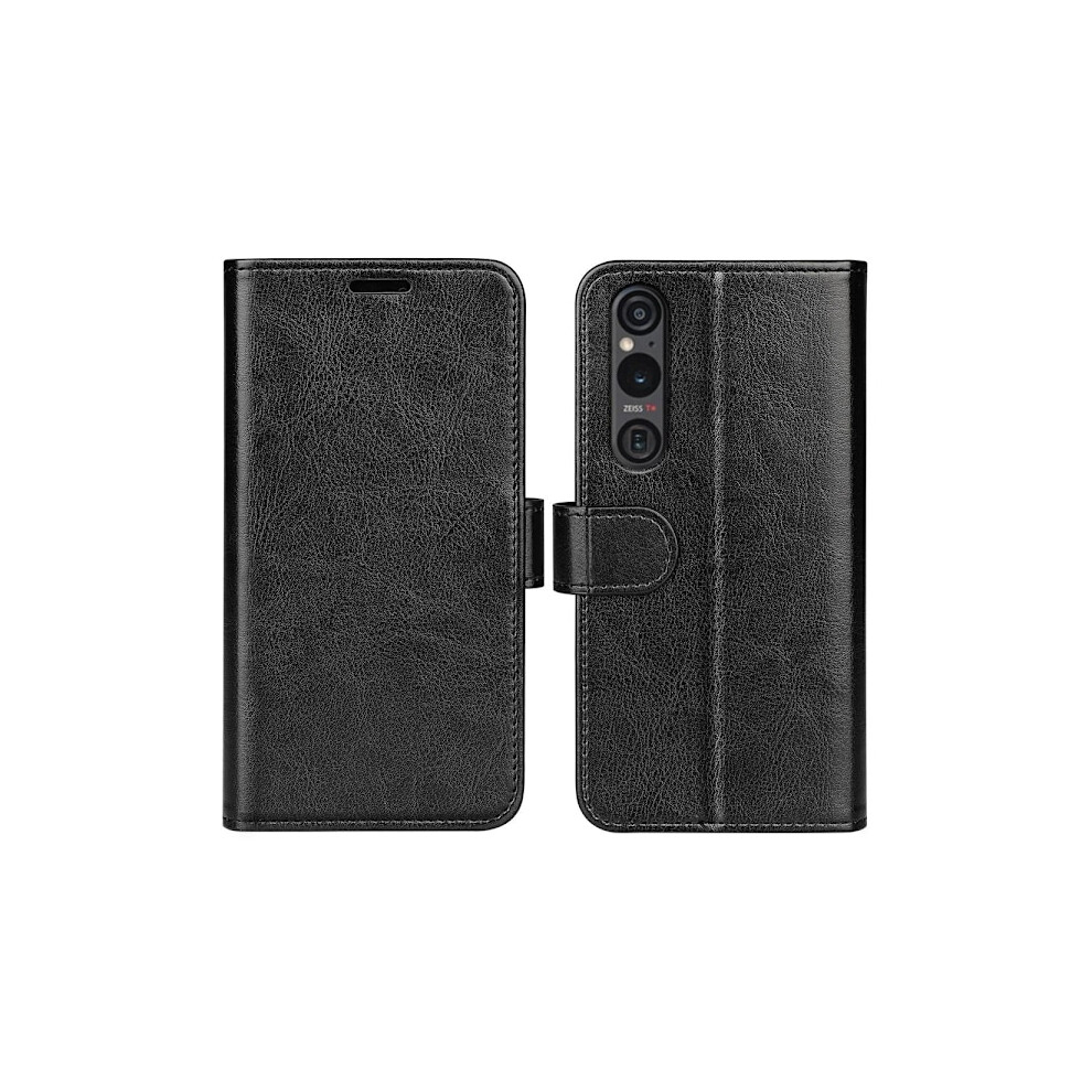 Compatible With Sony Xperia 1 Vi Case Crazy Horse Leather Black 9395123246086