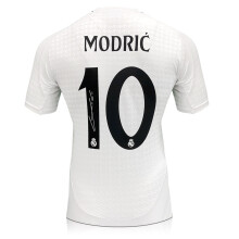 Luka Modric Signed Real Madrid 2024-25 Authentic Football Shirt