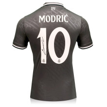 Luka Modric Signed Real Madrid 24-25 Third Football Shirt
