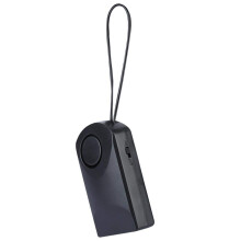 Door Alarm with 120dB Ultra Loud Alert for Travel and Hotel Room Security, Easy Handle Setup