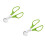 2 Pcs Stainless Steel Quail Egg Scissors with Ergonomic Grip, Precise Egg Cutter for Kitchen 1