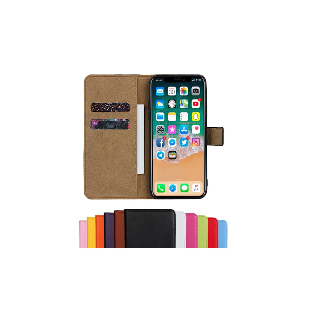 Compatible With Iphone 11 Pro - Genuine Leather Case - Choose Color! Black 9104899301925