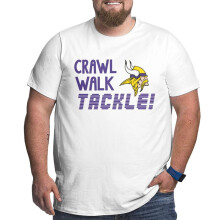 Vikings Men Big and Tall Sports Short Football Team Logo Sleeve for Baseball Fans Gifts T_Shirt