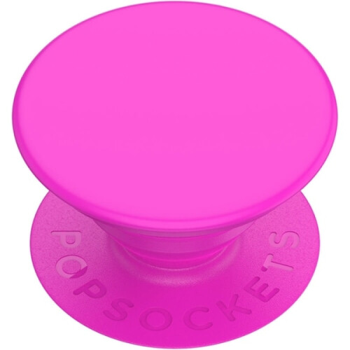 Popsockets Neon Day Glo Pink Removable Grip With Stand Function 2