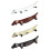 Guangmc 4Pcs Ceramic Dog Chopstick Rest Spoon Fork Holder for Dining Table 8