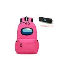 Among Us Game Backpack Boys Girls School Bag PINK pink