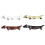 Guangmc 4Pcs Ceramic Dog Chopstick Rest Spoon Fork Holder for Dining Table 4