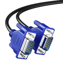 VGA Cable 6 Feet,Male VGA to VGA Male Monitor Computer Cable Adapter Cord HD15 1080P Full HD High Resolutionfor TV