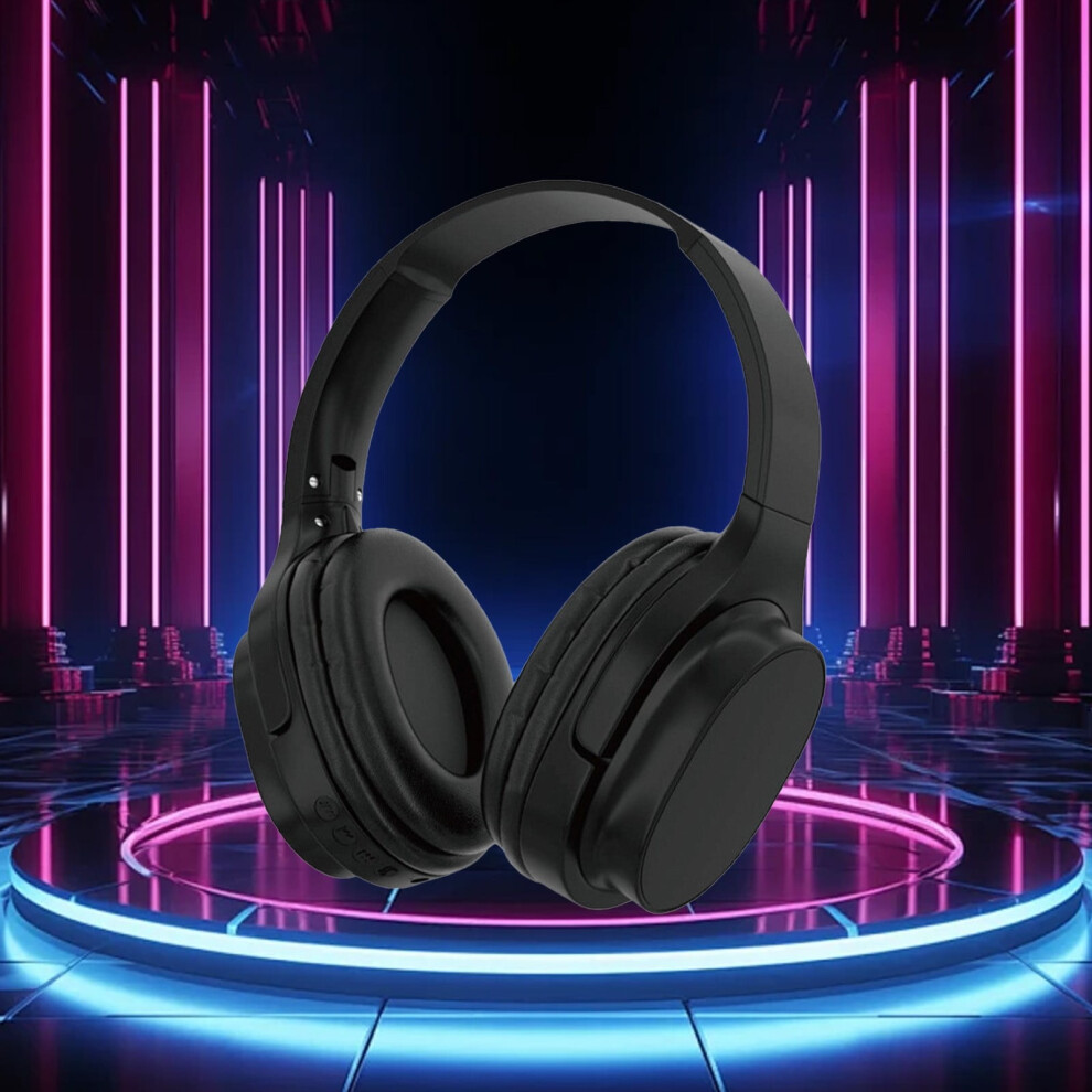 Txmfgh Retro Wireless Bluetooth Headset, Hifi Stereo Sound, Foldable, Fast Charging, Long Battery, Compatible With Ios/Android, For Sports/Travel, 9499224075764