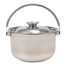 Cooking Bowl Noodle Pot Stainless Steel Pots with Lids Steaming Cookware Non Stick Rice Cooker