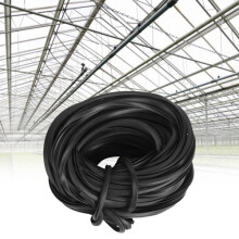 Black Greenhouse Rubber Strip Cable Greenhouse Accessories Sealing 18m