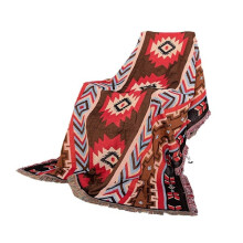 Navajo blanket Aztec blanket blanket for sofa bed Suitable for outdoor camping beach picnic travel 82x35 inches