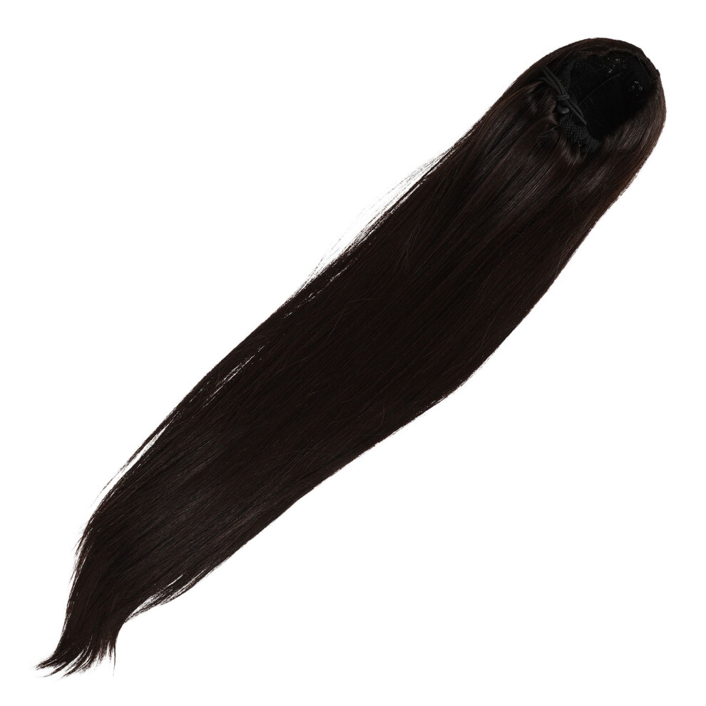 Unisex Fake Ponytail Women Hairpiece Extension Wig Tiara Natural Wigs Cosplay High Temperature Wire Miss