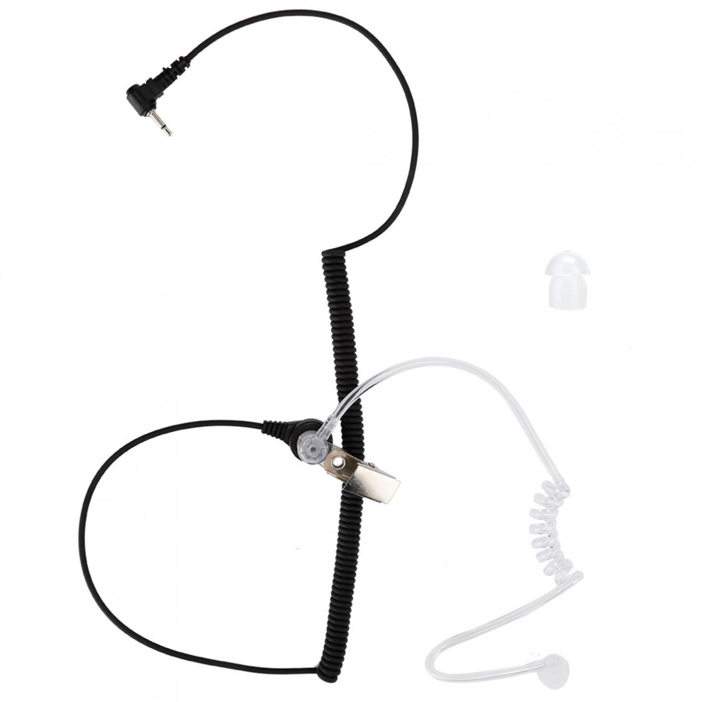 Nikou Auricular Cable 2.5Mm Radio Auricular Auricular Lã­nea Con Cubierta De Auricular Escuchar Solo Tubo De Aire Para Walkie Talkie 9338982195454