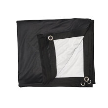 projector screen 16:9 black opaque back 92 inch