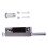 Door Locks Bolt Foot Deadbolt Security Spring Latch Zinc Alloy 1