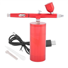 DEWIN Compresor de Aire - Mini compresor de Aire 0.3mm Mini aerógrafo en Aerosol para compresor de Aire Set 7CC Capacidad