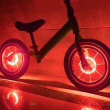 BULESON Children's Flower Drum Light Bike Hub Light for Small Wheel Installation