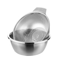 1 Set of Household Drain Basket Stainess Basket Kitchen Filter Basket (Silver)
