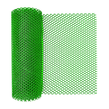 Plastic mesh for garden fencing, durable for craft projects and accessories [DB] Green