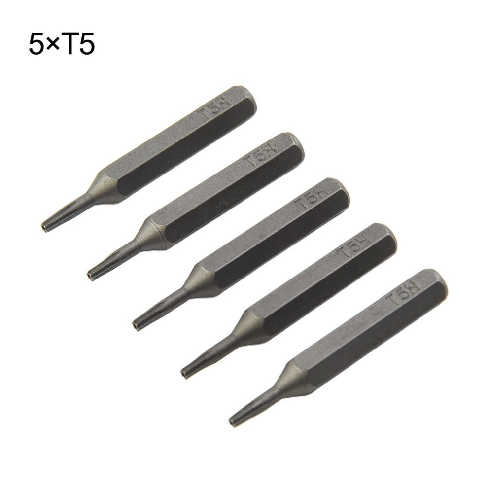 H428mm Small Torx Screwdriver Bits T1 T2 T3 T4 T5 T8 T9 T10 4Mm Hex Shank 9499224756083