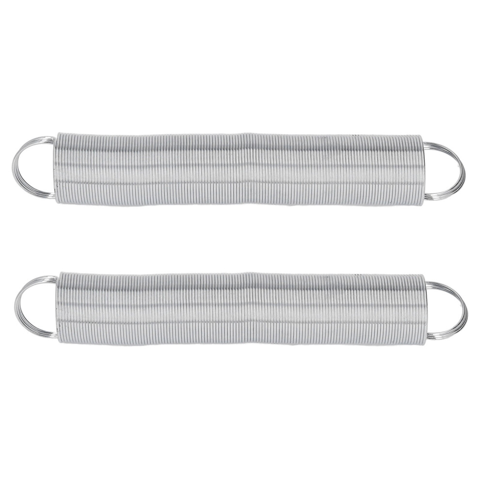 Nimomo Fence Spring Gate Livestock 2Pcs Electric Fence Spring Gates Stainless Steel 16 Feet Tension Livestock Fence Spring For Pasture 9353595257979