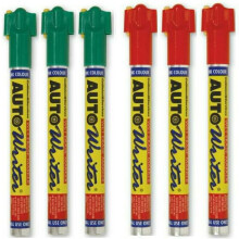 U.S. Chemical & Plastics AUTOWRITER Auto Writer PENS Green and Red - 6 Pens (3-Green/3-Red)