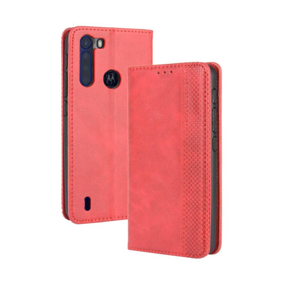 Case For Motorola Moto One Fusion Magnetic Closure Wallet Pu Leather 9353595260009