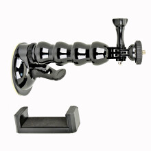 GUYUTING For Gopro Hero 6/5/4/3+ Suction Cup Mount 360 Rotation, Mobile Phone Holder, Travel Recorder Partner