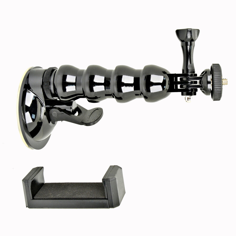 Guyuting For Gopro Hero 6/5/4/3+ Suction Cup Mount 360 Rotation, Mobile Phone Holder, Travel Recorder Partner 9313598839701
