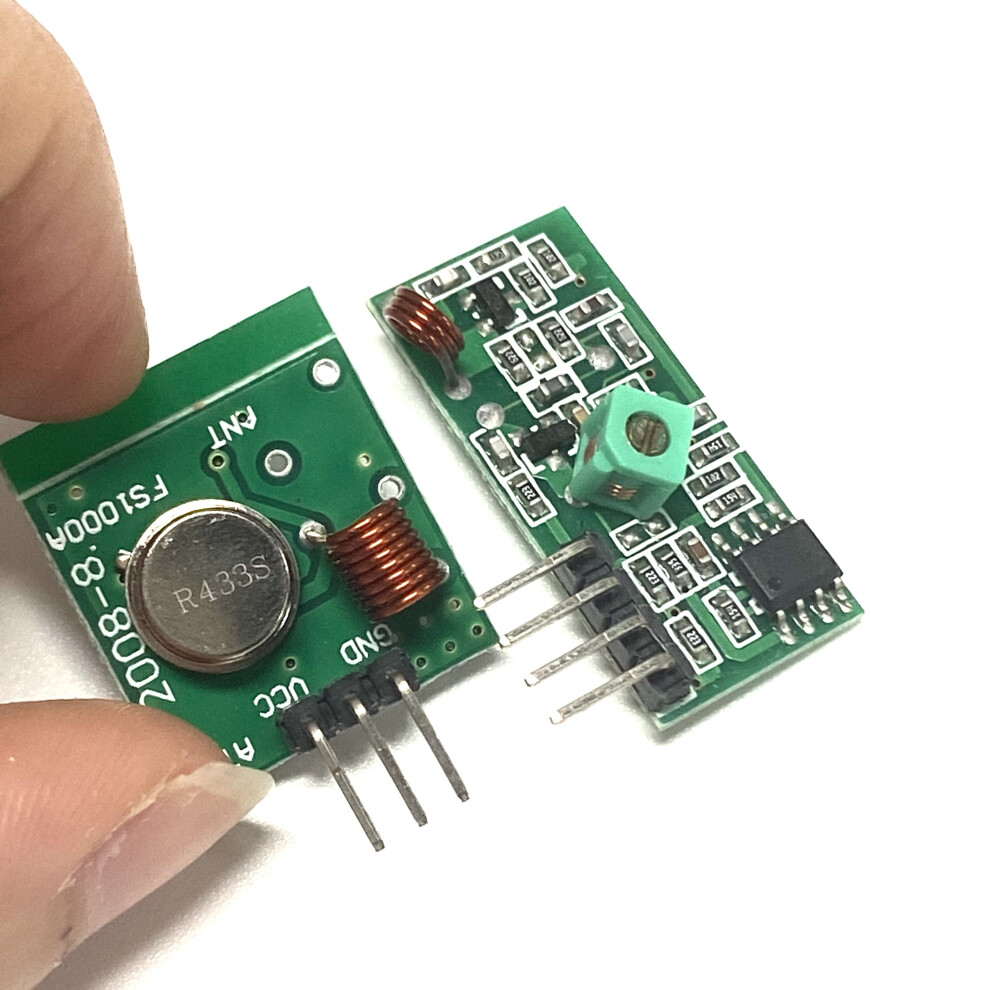 433Mhz 1 Set Rf Wireless Transmitter Module And Receiver Kit Dc 5V 433 Mhz Wireless Module Transmitter Module And Receiver 433M 9313598839794
