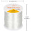 Crystal String Stretch Line - 100m Elastic String Bead Cord for Bracelets, Elastic Beaded String, Easy Through Beaded Jewelry 0.8mm 2