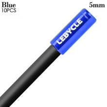 Mordely 10pcs Cable End Caps Caps Crimps BLUE 5MM Blue 5mm