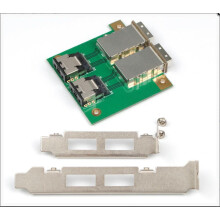 FOR Mini SAS Internal SFF-8087 Sas 36P to 2 Port External HD Sas 26P SFF-8088 Front Panel PCI SAS Card Adapter