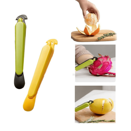 Orange Peeler Tools, Multifunctional Kitchen Fruit Peeling Tool Citrus Peel Cutter Kitchen Accessories Fruit Peeler Tool 1