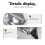 Guangmc Handheld Lemon Citrus Juicer for Kitchen - Orange/Lemon Squeezer 7