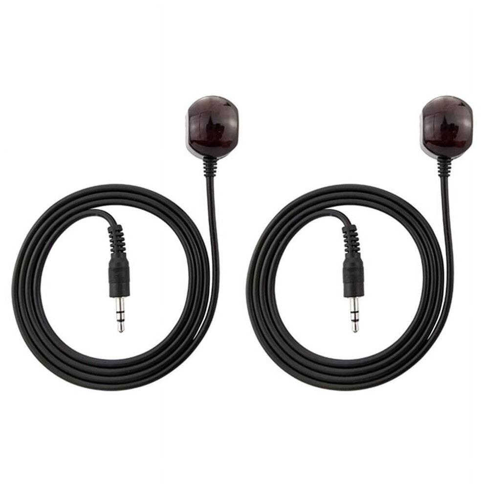 2X 3.5Mm 38Khz Infrared Ir Remote Control Receiver Extender Extension Cable For Set Box 9496895861559