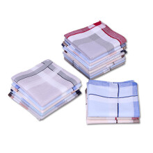 pcs Men's Handkerchiefs 100% soft cotton handkerchief
