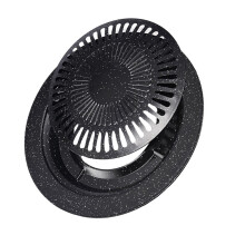 Portable Gas Stove Iron Baking Pan Roasting Pan Roaster Mold Iron Pan Portable Electric Stove Nonstick Oven Pan