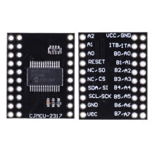 jixopn MCP23017 I/O Expander Module 16-Bit SPI Bidirectional Serial Interface Module