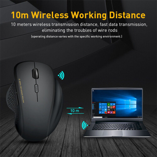 Wireless Mouse USB Computer Mouse Silent Ergonomic Mouse 2000 DPI Optical Mause Gamer Noiseless Mice Wireless For PC Laptop 2