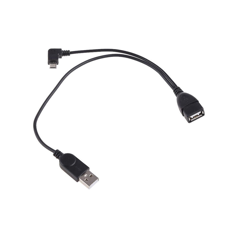 Micro Usb 5 Pin Male To Usb 2.0 Female Host Otg Y-Splitter Power Adapter Cable 9450273659565