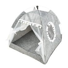 Portable Folding Pet Tent Houses Cats Dogs House Pet Cage for Outdoor Tent Puppy Moisture-Proof Tent for Camping