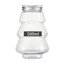 Zriyin Christmas Tree Sweet Jar Kids Favor DIY Candy Cookie Snack Chocolate