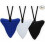 FZFLZDH 3pcs Shark Tooth Shaped Teether Silicone Chewing Teething Molar Chewing Pendant 1