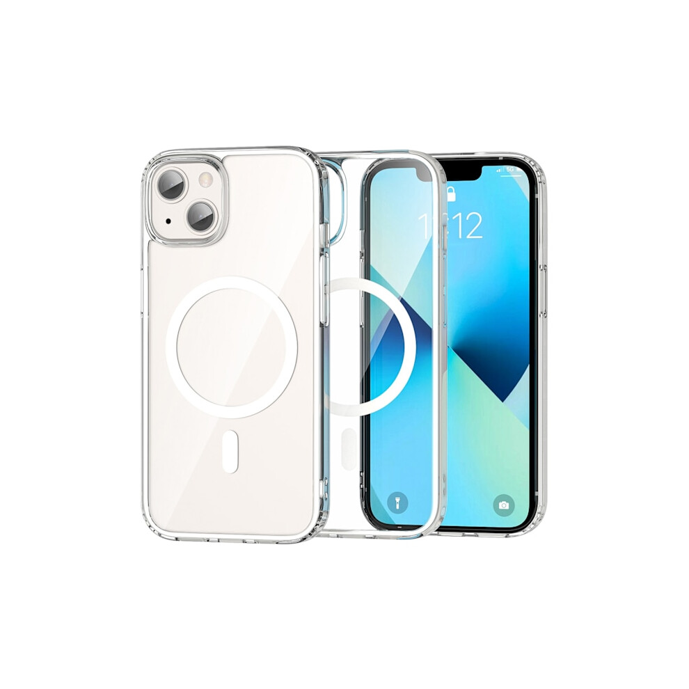 Colorpop Compatible With Iphone 13 Case Ch Magsafe Transparent/ White 9450273663821