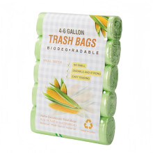 Biodegradable Trash Bags 100 Count 4.6 Gal 20L LeakResistant Compostable Bags for Kitchen Bathroom Office Green