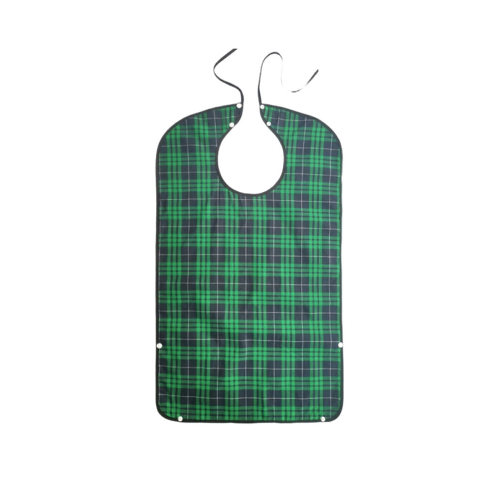 Green Elderly Tethered Bib Bib Apron Adult Adult Rice Bib Bib Tethered