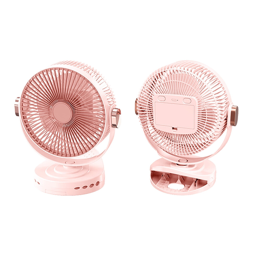 Summer Savings Clearance Deals! Zeceouar Clip Fan Desktop Mini Office Dormitory Bed Student Silent Small Fan Usb Charging Long Range 8-Inch 5000Mah 9555307214281