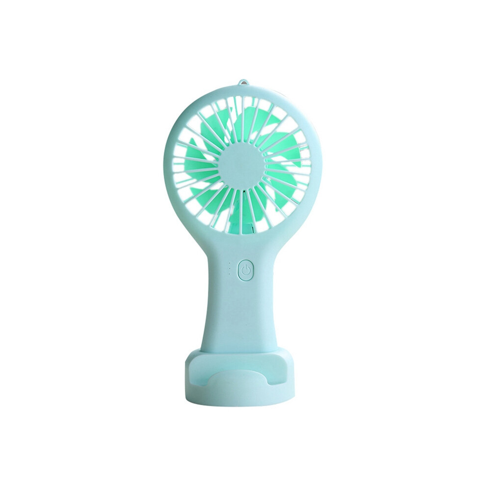 Portable Mini Handheld Fan Usb Rechargeable Fan For Office Dormitory Student Gift Long Endurance Green 9555307214236